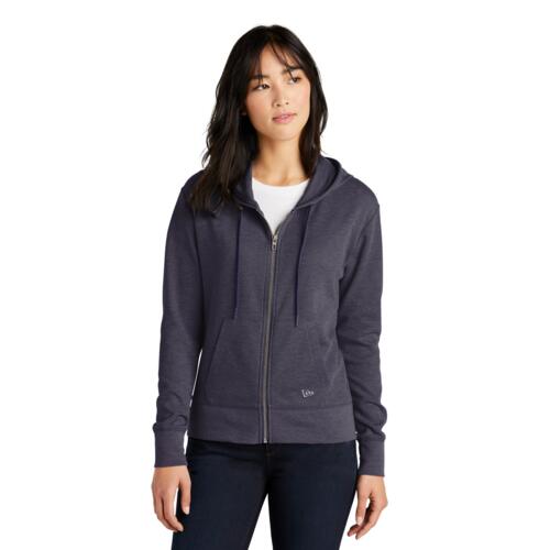 Women's Thermal Full Zip Hoodie Thumbnail