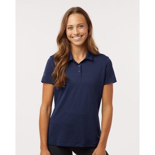 Women's Textured Stripe Polo Thumbnail
