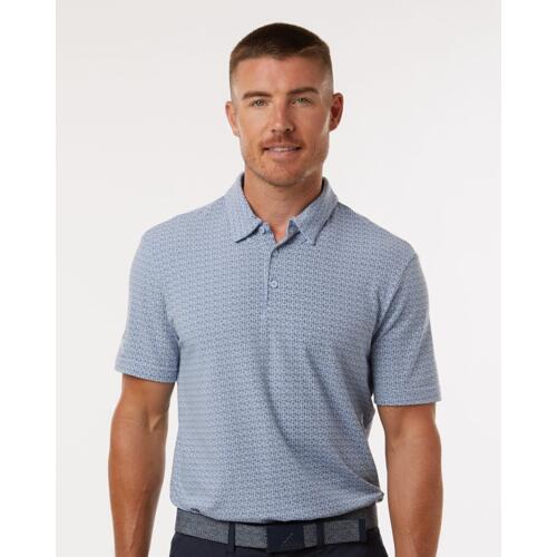 Men's Blended Printed Polo Thumbnail