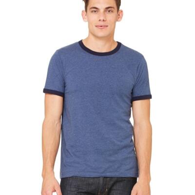 Men's Jersey Heather Ringer Tee Thumbnail