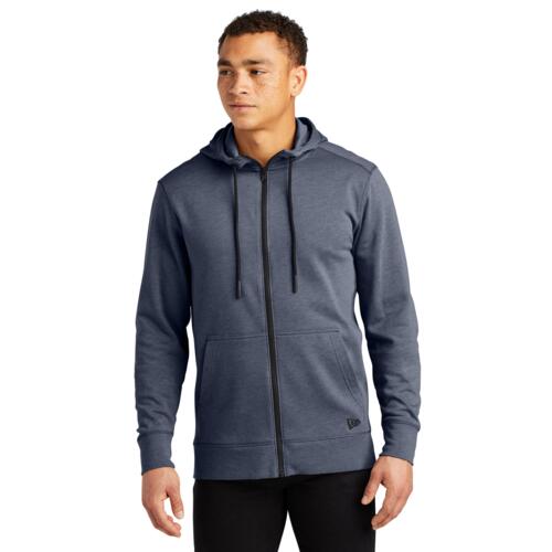 Tri Blend Fleece Full Zip Hoodie Thumbnail