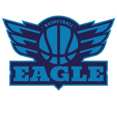 Eagle Basketball Logo Template Thumbnail