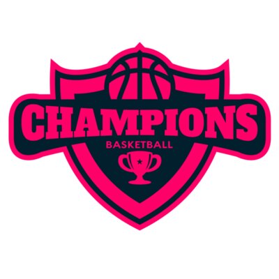 Champions Basketball League logo template Thumbnail