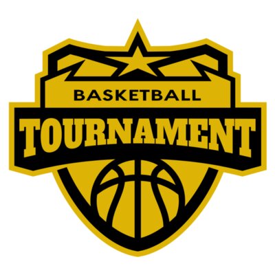 Tournament Basketball logo template 02 Thumbnail