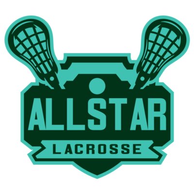 All stars Lacrosse Logo Template Thumbnail