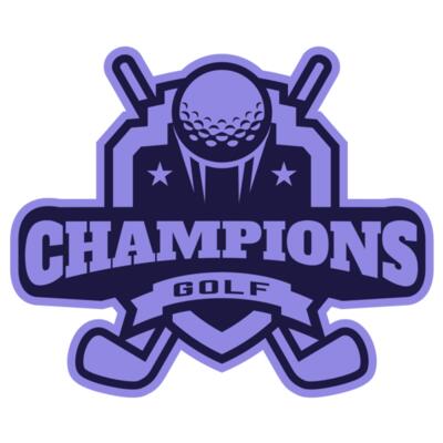 Champions Golf logo template Thumbnail