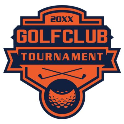 Golf club Tournament logo template 02 Thumbnail