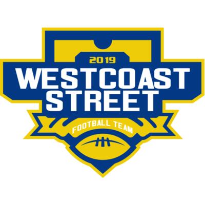 West Coast Street Football League logo template Thumbnail