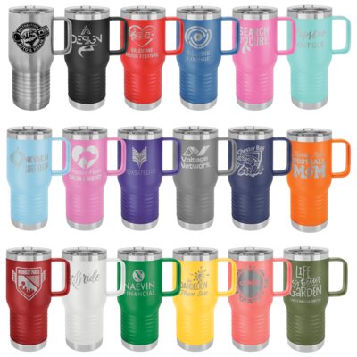 20 oz. Polar Camel Travel Mug with Handle Thumbnail