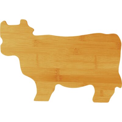 Bamboo Cow Shaped Cutting Board Thumbnail