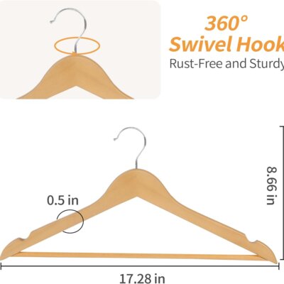 Wood Clothes Hanger Thumbnail