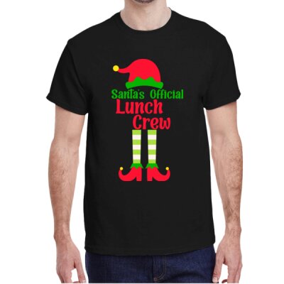 Santa's Official LUNCH CREW T-Shirt Thumbnail