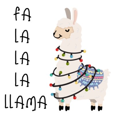 FA LA LA LA LLAMA Thumbnail