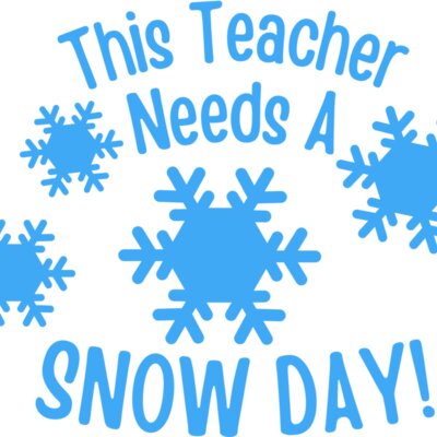 This Teacher Needs A Snow Day Thumbnail
