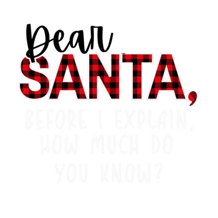 DEAR SANTA HOW MUCH DO YOU KNOW Thumbnail