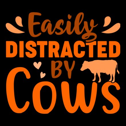Easily Distracted By Cows Thumbnail
