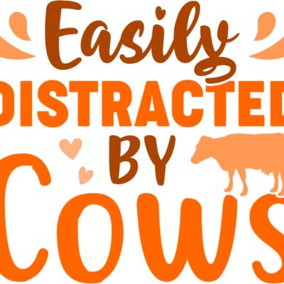 Easily Distracted By Cows Thumbnail