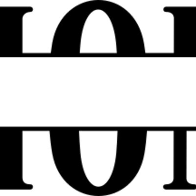 Mom Split Monogram SVG Thumbnail