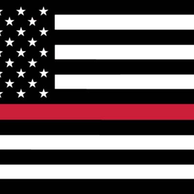 Firefigher Amer Flag Thumbnail