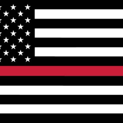 Firefigher Amer Flag Thumbnail