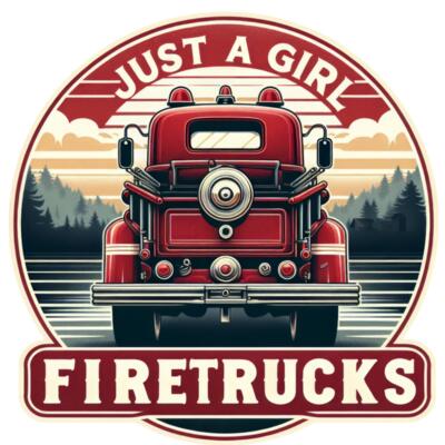 Just A Girl Fire Truck Thumbnail