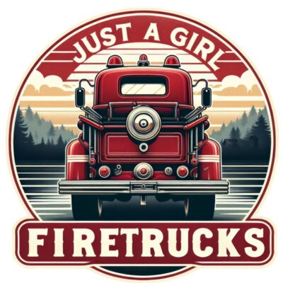 Just A Girl Fire Truck Thumbnail