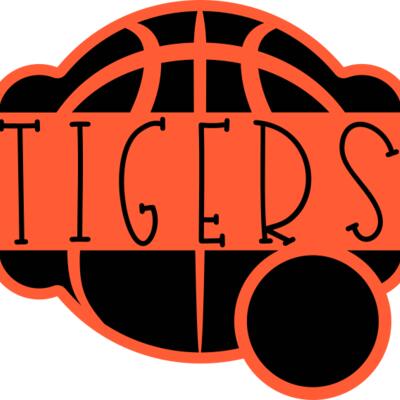 kld Tigers Basketball Frame Monogram Thumbnail