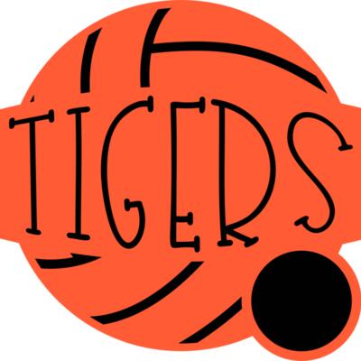 kld Tigers Volleyball Frame Monogram Thumbnail