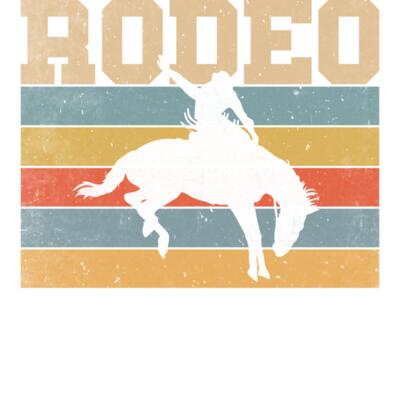 Rodeo Vintage Retro T Shirt Thumbnail
